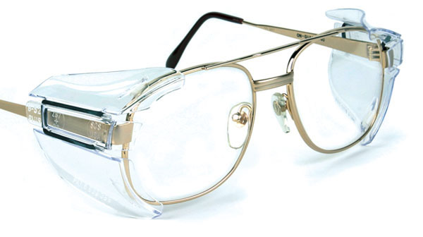 Clip on Side shields for Eyeglasses - Safety Eyewear